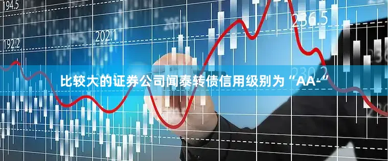 比较大的证券公司闻泰转债信用级别为“AA-”